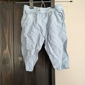 Zara Kids Light Blue Casual Pants